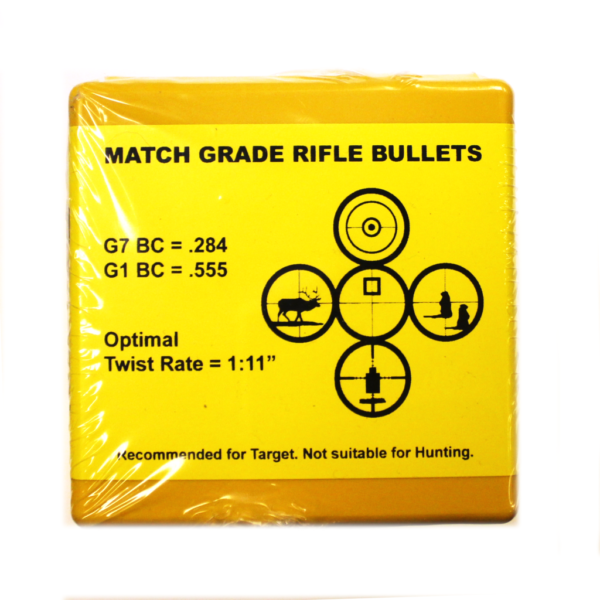 Berger Bullets - .30 cal, 185 GR, Match Juggernaut Target (Qty 100)